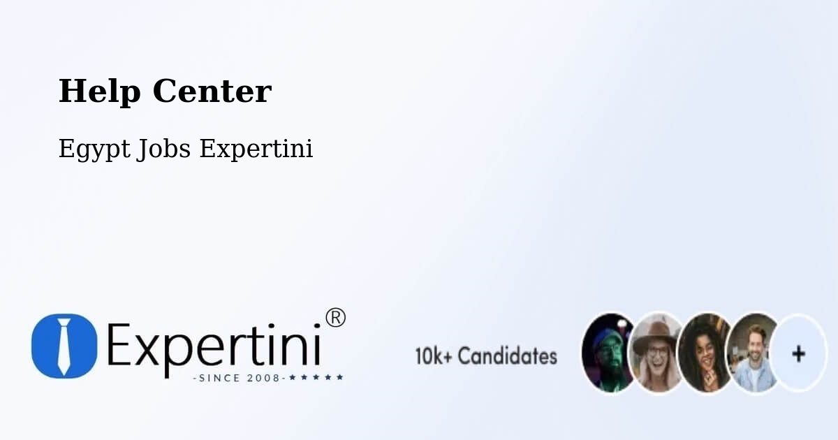 Help Center – Mallawī - Egypt Jobs Expertini
