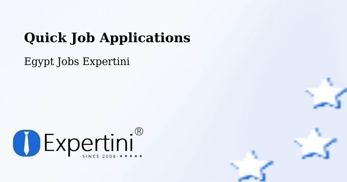Quick Apply Feature – Mallawī - Egypt Jobs Expertini